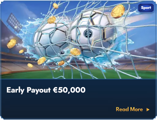 Banner de Early Payout de Casea Casino